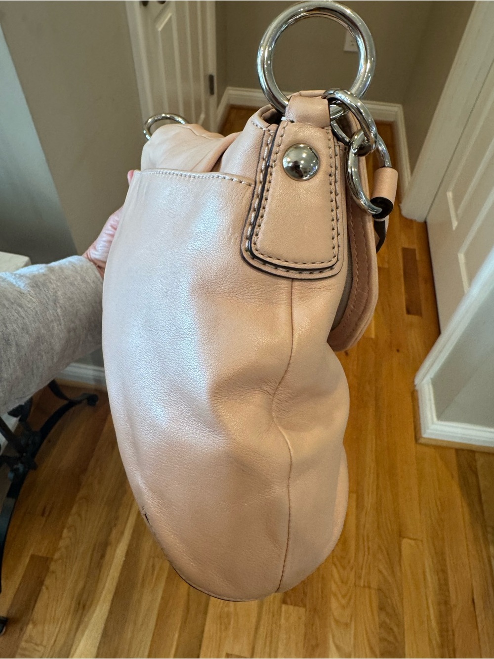 Coach - SoHo Pleated Flap Shoulder Bag - Peachy Pearl 2012 - Picture 11 of 12